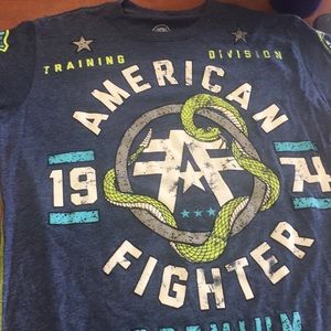 Men's American Fighter t-shirt.
